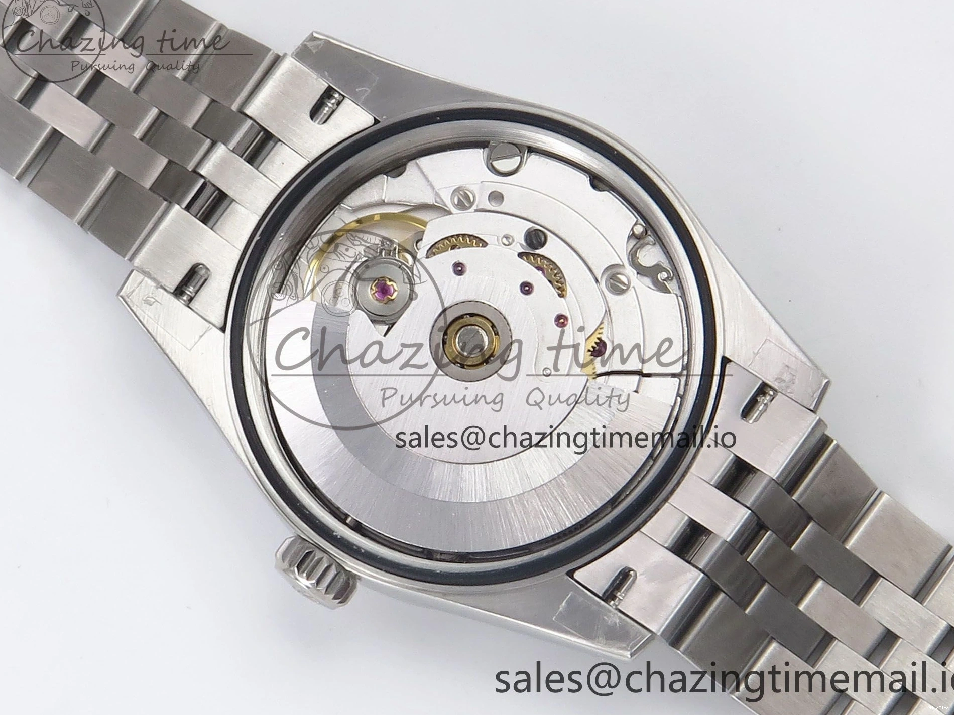 MiroTime 0428 Durable DateJust 31 278274 SS GMF 1:1 Best Edition 904L Steel Green Diamonds Dial on Jubilee Bracelet A 1163